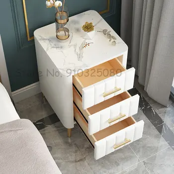 Прикроватные тумбочки в скандинавском стиле для гостиной, современный простой шкаф для хранения мебели для гостиной, Прикроватный шкафчик, тумбочки