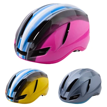 Велосипедный шлем Легкий, безопасный для верховой езды, дышащий шлем с перезаряжаемым задним фонарем для велосипеда, спортивного скутера