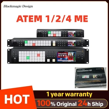 Blackmagic Design ATEM 1/2/4 ME Switcher Constellation HD Live Production 1080p с 16-кратным просмотром веб-камеры