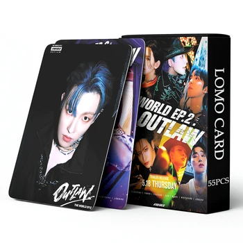 54 шт./компл. Kpop ATEEZ BEYOND Lomo Открытки Высокого качества HD фотокарточка для коллекции фанатов Подарок K-pop ATEEZ Праздновать альбом Открытка
