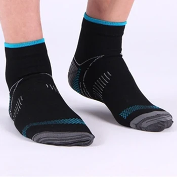 Компрессионные носки для подошвенной фасции, компрессионные носки, впитывающие пот, Дезодорант, Дышащие спортивные носки от пота под давлением