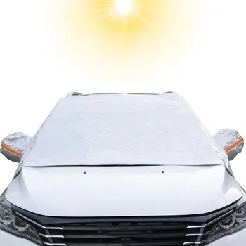 Автомобильное снежное покрытие, лобовое стекло, покрытие от снега и инея, сверхпрочные автомобильные аксессуары для автомобилей, стандартный пикап, внедорожник и многое другое