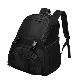 Баскетбольный рюкзак с регулируемыми плечевыми ремнями, футбольная сумка для переноски, сумка для хранения баскетбола, волейбола, мяча для регби, футбола