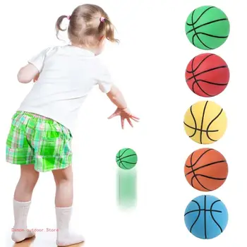 Мини-баскетбольные мячи для стресса, мини-баскетбольная вечеринка, мини-резиновый спортивный мяч