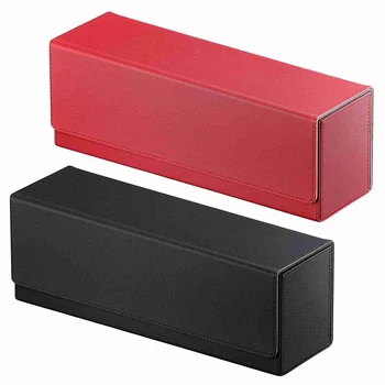Комплект из 2 предметов для хранения карт с верхним загрузчиком, коробка для хранения торговых карточек на 400+ карточек, ящики для хранения карт Magic Card с верхним загрузчиком