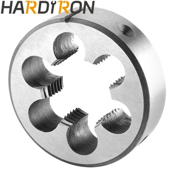 Метрическая круглая матрица для нарезания резьбы Hardiron M38X1,25, правая машинная матрица для нарезания резьбы M38 x 1.25