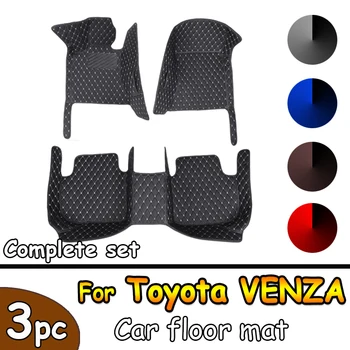 Автомобильные коврики для Toyota VENZA 2009 2010 2011 2012 2013 2014 2015 2016 2017 Пользовательские автоматические накладки для ног автомобильный ковролин