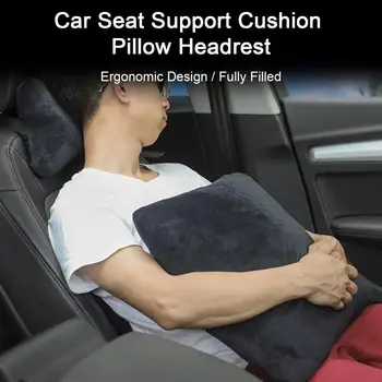 Многоцелевая не Выцветающая подушка для поясничной поддержки головы и шеи Автомобильные принадлежности