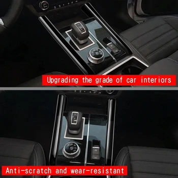 Для Mitsubishi Outlander 2022 2023 2024 Карбоновая внутренняя крышка панели коробки переключения передач автомобиля Отделка центральной панели переключения передач управления