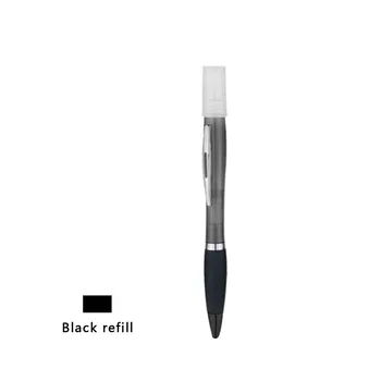 Распылитель для шариковой ручки Пластиковый портативный инструмент для распыления шариковой ручки, черная заправка и белая шариковая ручка
