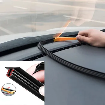 Универсальная уплотнительная прокладка приборной панели автомобиля Шумоизоляция для ремонта стекол Автомобильные накладки Мотоцикл Веракрус Carmed Fimi Car