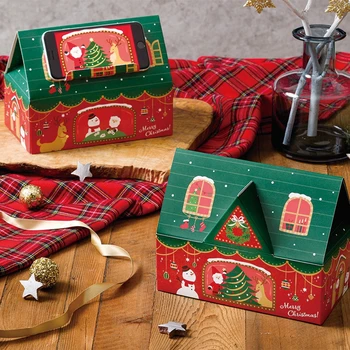 Рождественские украшения на Хэллоуин, коробки с конфетами для детей, подарочные пакеты, коробка Санта-Клауса, украшение Navidad, декор для рождественской вечеринки, Новый год
