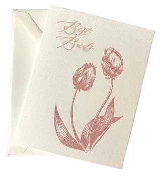 Высококачественная Печатная открытка с приглашением на Свадьбу, тиснение поздравительных открыток золотой фольгой