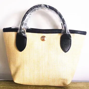Сумки для женщин 2023 Новая женская сумка через плечо из травяной ткани Мини-сумочка Женская модная сумка-тоут на одно плечо Сумка-мессенджер