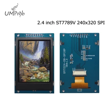 2,4-дюймовый IPS ЖК-модуль 240x320 Интерфейс SPI Приводы ST7789V полноцветные для Arduino