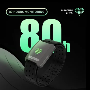 Новый Нагрудный Ремень BlackBird HR1 HR5 Arm Датчик Сердечного Ритма ANT + Bluetooth Outdoor Sport Monitor Ремень для приложения Wahoo Garmin
