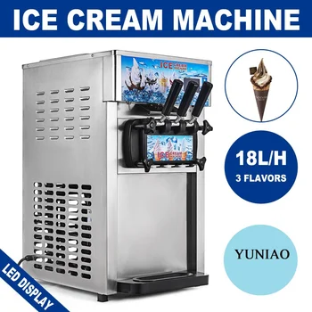 Машина для приготовления мягкого мороженого Коммерческие Электрические мороженицы Настольная машина для приготовления мороженого 220v 110v CFR BY SEA Oman