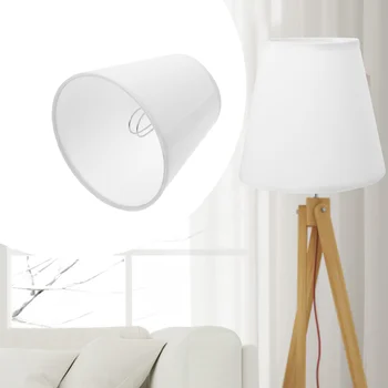 Тканевый абажур, простой универсальный светильник, абажуры для небольших ламп, стол, заменяющий белье, износостойкий Для ежедневного использования