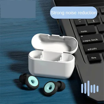 Новые силиконовые затычки для ушей для плавания, устраняющие шум во сне, Средства для шумоподавления, Звуконепроницаемые Затычки для ушей с шумоподавлением