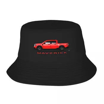 2022 Ford Maverick Truck, красные шляпы-ведра, панама для детей, модные рыбацкие шляпы, летняя пляжная рыбалка, унисекс-кепки