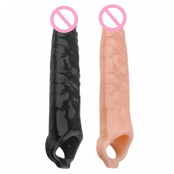Магазин интимных эротических секс-игрушек для взрослых BESTCO 18 + 280 мм, презерватив-удлинитель для пениса, длинный рукав большого размера, увеличивающий точку G, Магазин секс-игрушек для мужчин для взрослых