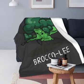 Brocco Lee Забавный каламбур, Ультрамягкое флисовое одеяло с рисунком из мультфильма, удобная спальня в разных стилях