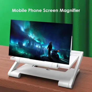 8-дюймовый Кронштейн для 3D-усилителя экрана телефона, Складной мобильный дисплей, увеличенная Подставка