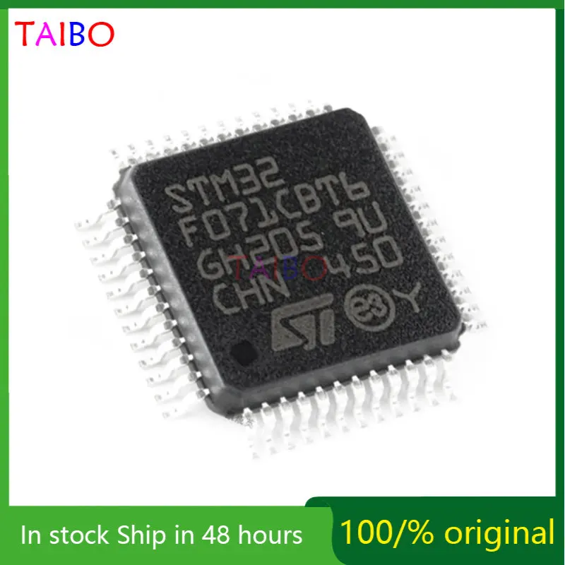 1-100 Штук STM32F071CBT6 LQFP-48 STM32F071 Микросхема Микроконтроллера IC Интегральная Схема Совершенно Новый Оригинал - 0