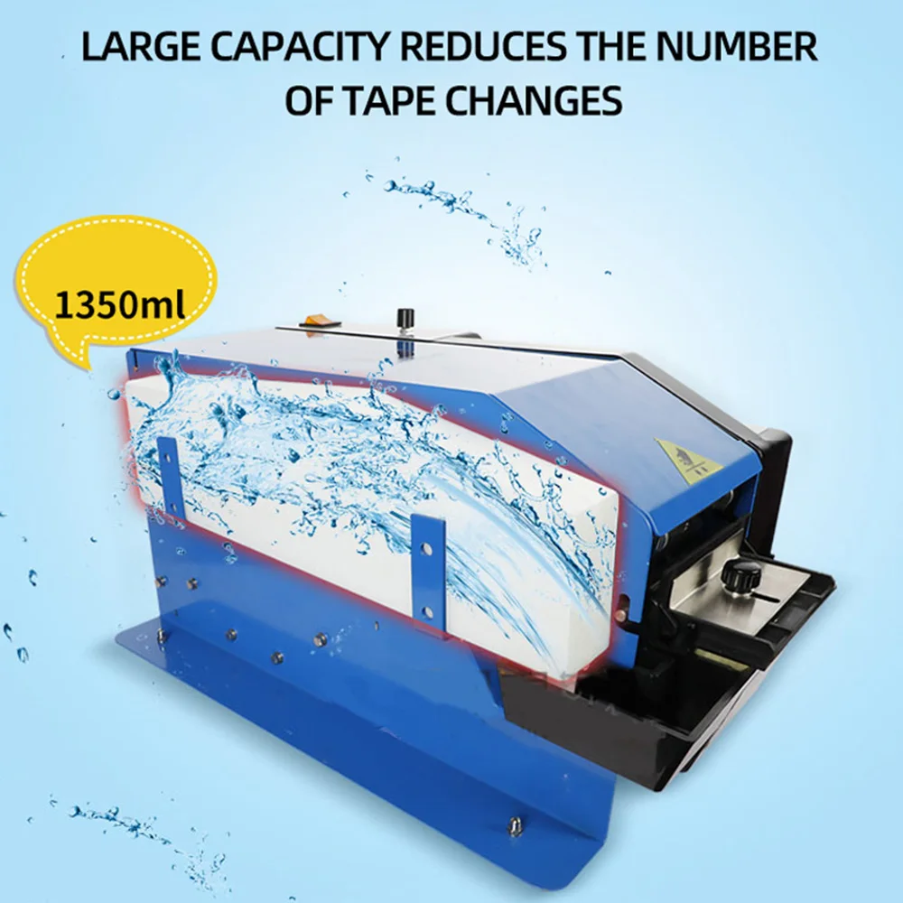 PC402 полноавтоматический герметик для упаковки влажной крафт-бумаги 120 Вт Герметик для упаковки с водяным покрытием активируемый водой резак для ленты Национальная упаковка - 2