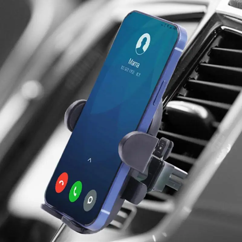 Двойной подстаканник для телефона в автомобиле Устойчивый Двойной держатель для телефона в автомобиле Поворотный автомобильный подстаканник Кронштейн для крепления телефона на 360 градусов - 2