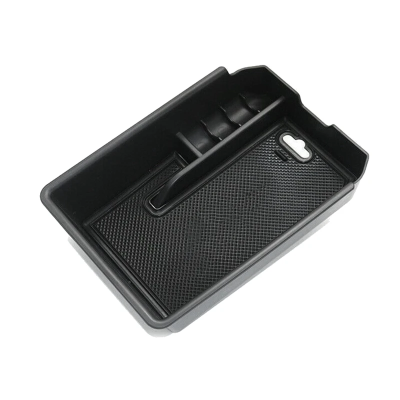Коробка для Подлокотника Центральной консоли автомобиля Ящик для хранения Поддонов Контейнер с резиновым ковриком для BMW X3 G01 X4 G02 2018-2021 - 3