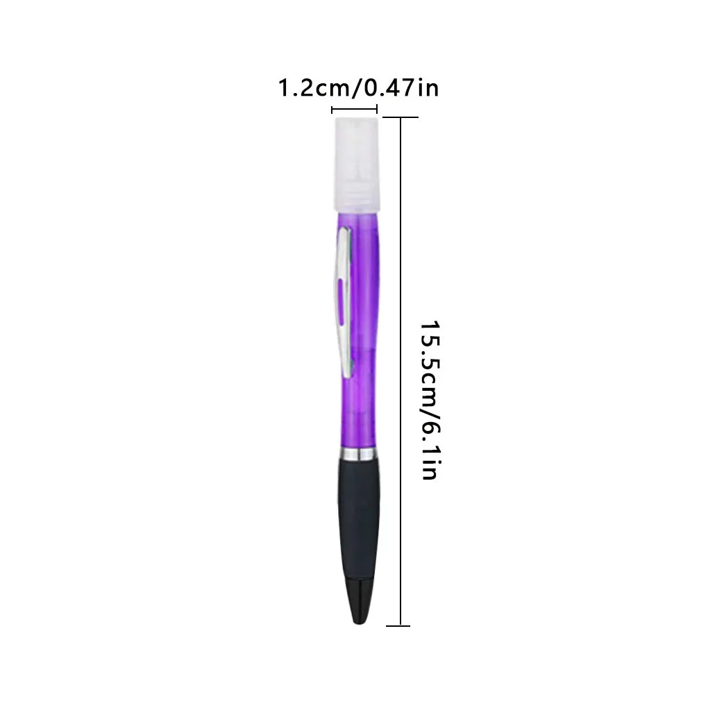 Распылитель для шариковой ручки Пластиковый портативный инструмент для распыления шариковой ручки, черная заправка и белая шариковая ручка - 3