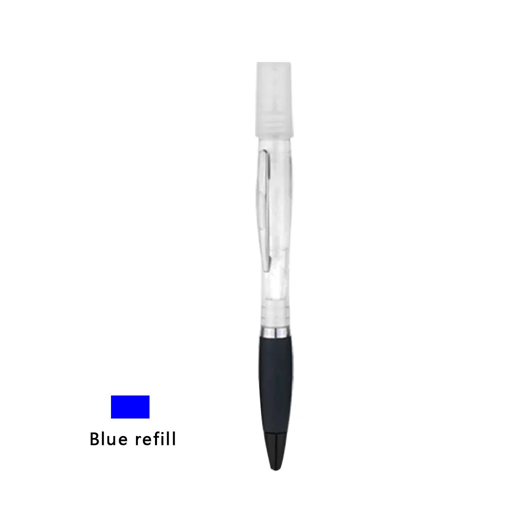 Распылитель для шариковой ручки Пластиковый портативный инструмент для распыления шариковой ручки, черная заправка и белая шариковая ручка - 5