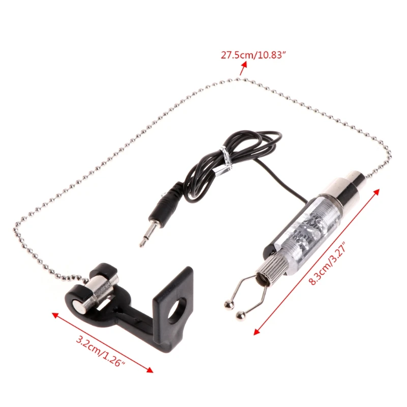 Светодиодная цепочка для сигнализации о ловле рыбы диаметром 2,5 мм с подсветкой - 5