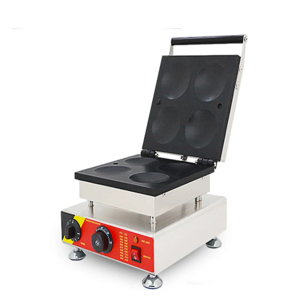 Электрическая машина для приготовления блинчиков Dorayaki 4 шт 10 см - 3